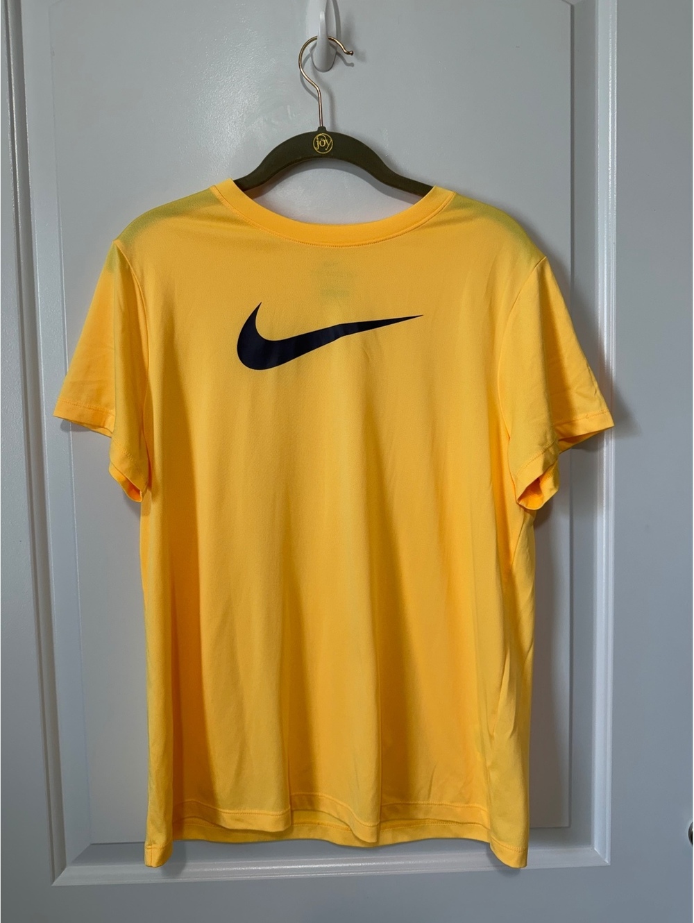Nike Dri Fit Woman’s Athletic Sportswear Yellow And Black Size XL